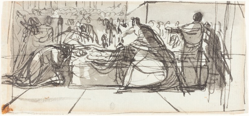 The Laying Out of Christ. Creator: George Hayter.