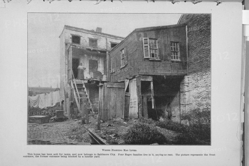 Where Fighting Mag lived, 1905. Creator: Unknown.