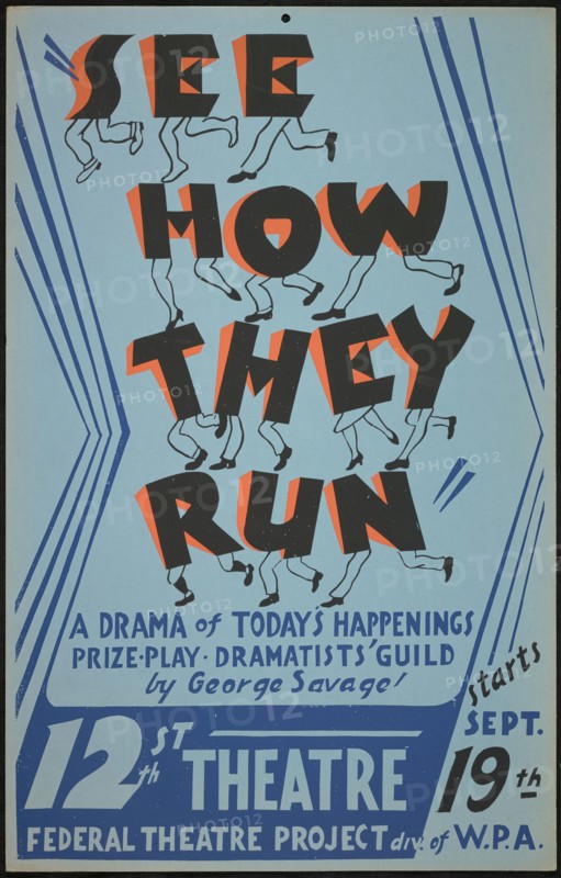 See How They Run, Oakland, 1938. Creator: Unknown.