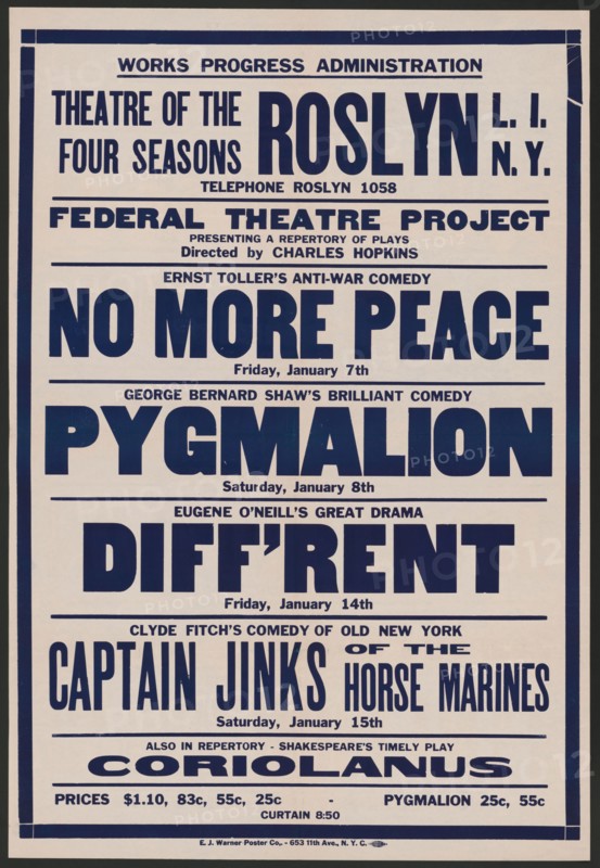 No More Peace, Roslyn, NY, 1938. Creator: Unknown.