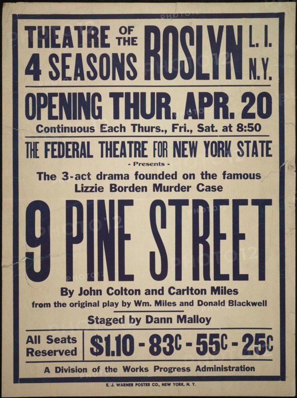 9 Pine Street, Roslyn, NY, 1939. Creator: Unknown.
