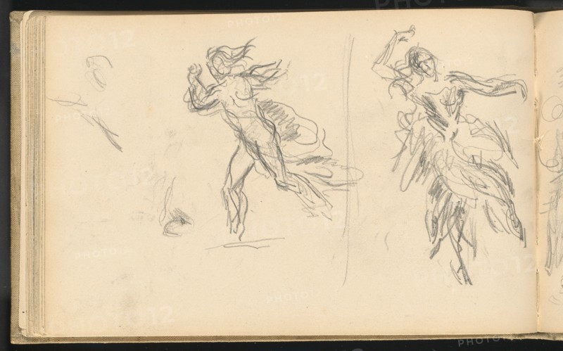 Spanish Dancers, 1883/1886. Creator: Paul Cezanne.