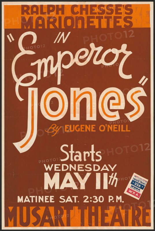 Emperor Jones, Los Angeles, 1938. Creator: Unknown.