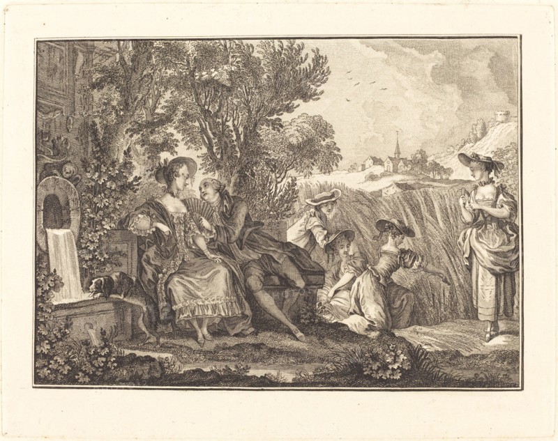 L'ete. Creators: Joseph de Longueil, Charles Eisen.