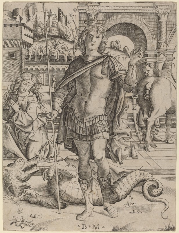 Saint George, c. 1506. Creator: Benedetto Montagna.