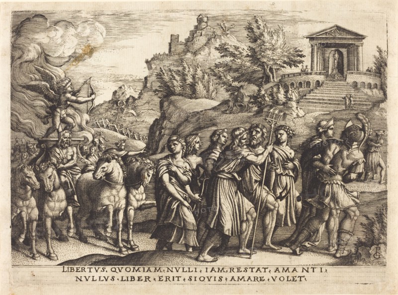 The Triumph of Love, c. 1539. Creator: Georg Pencz.