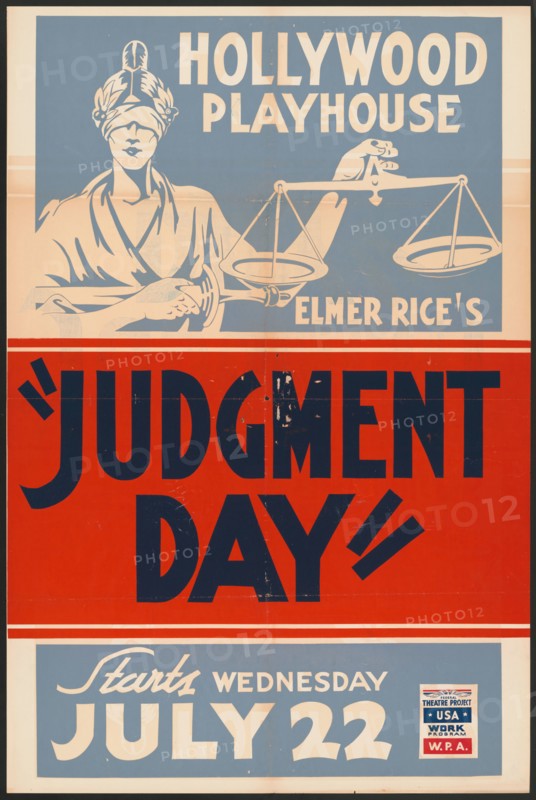 Judgment Day, Los Angeles, [193-]. Creator: Unknown.