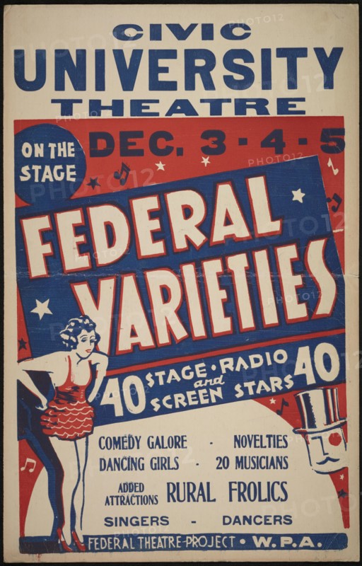 Federal Varieties, New York, 1936. Creator: Unknown.