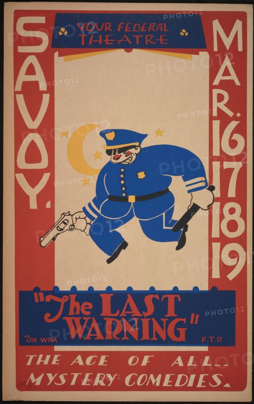 The Last Warning, San Diego, 1938. Creator: Unknown.