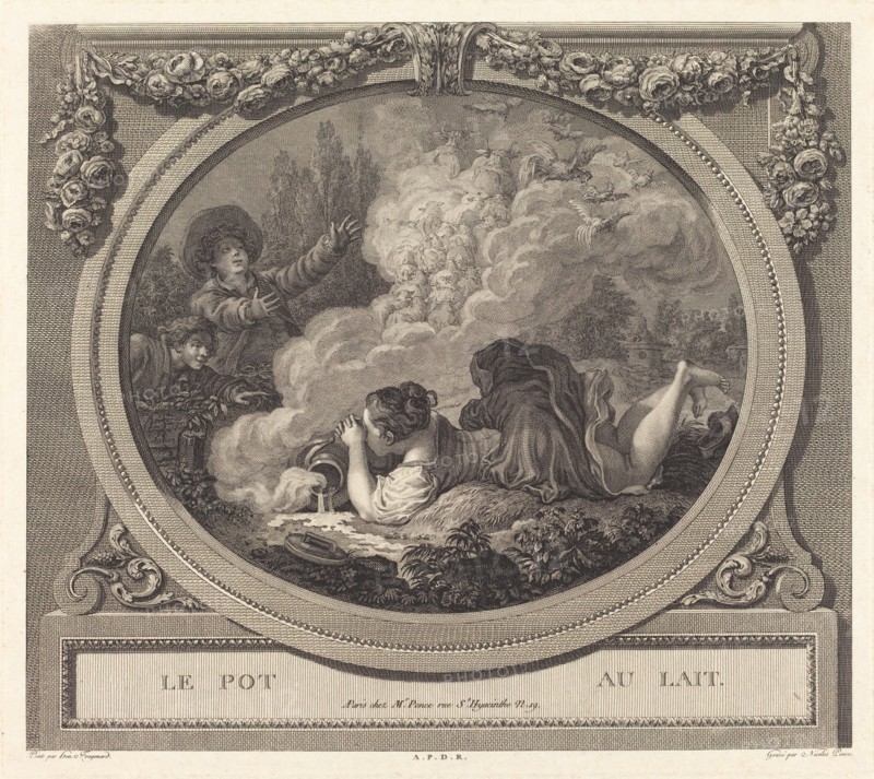 Le pot au lait. The milk pot Creator: Nicolas Ponce.
