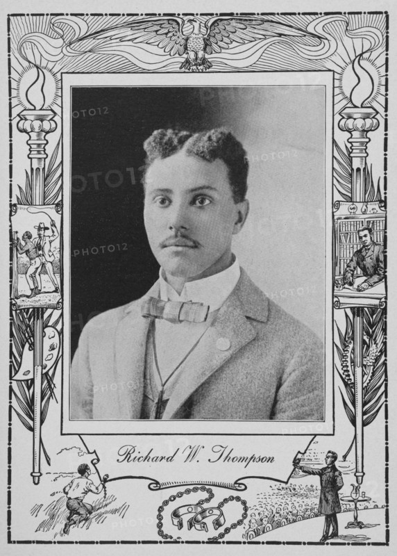 Richard W. Thompson [recto], 1902. Creator: Unknown.
