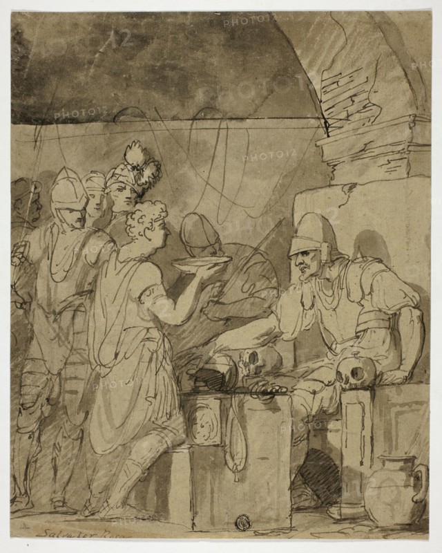 Soldiers Refeshing Themselves, n.d. Creator: Unknown.