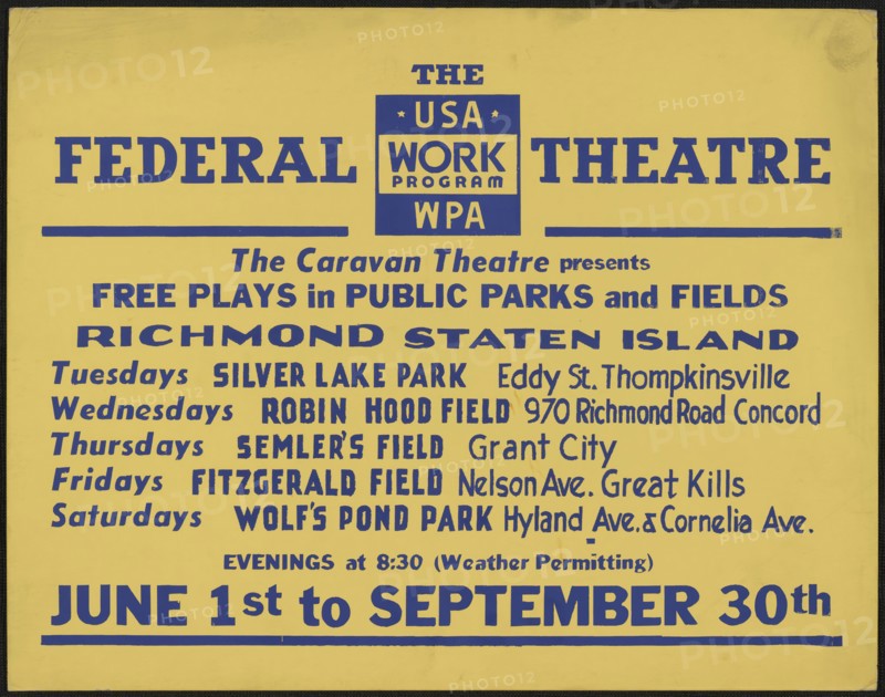 Caravan Theatre, New York, [1930s]. Creator: Unknown.