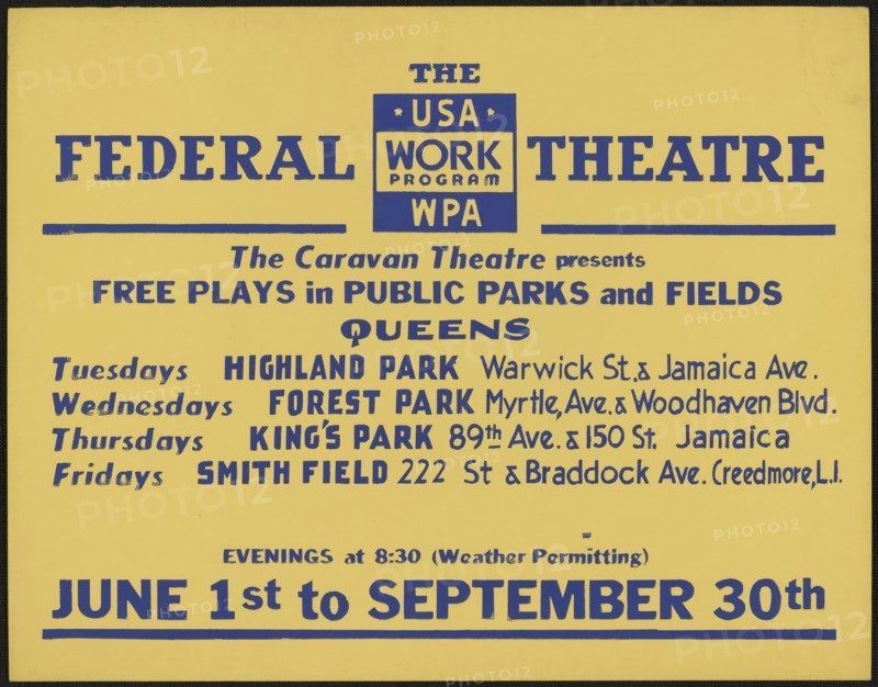 Caravan Theatre, New York, [1930s]. Creator: Unknown.