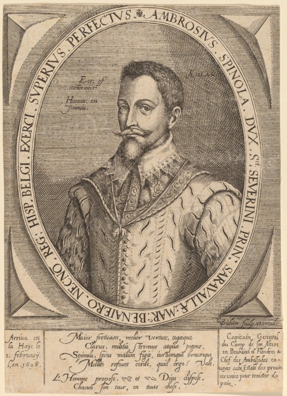 Ambrosius Spinola. Creator: Christoffel van Sichem I.