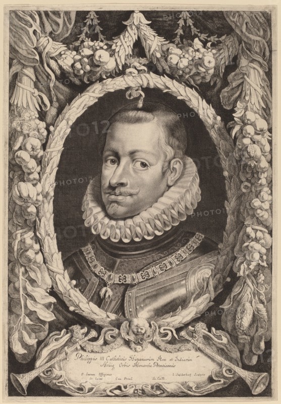 Philip III, King of Spain. Creator: Jonas Suyderhoef.