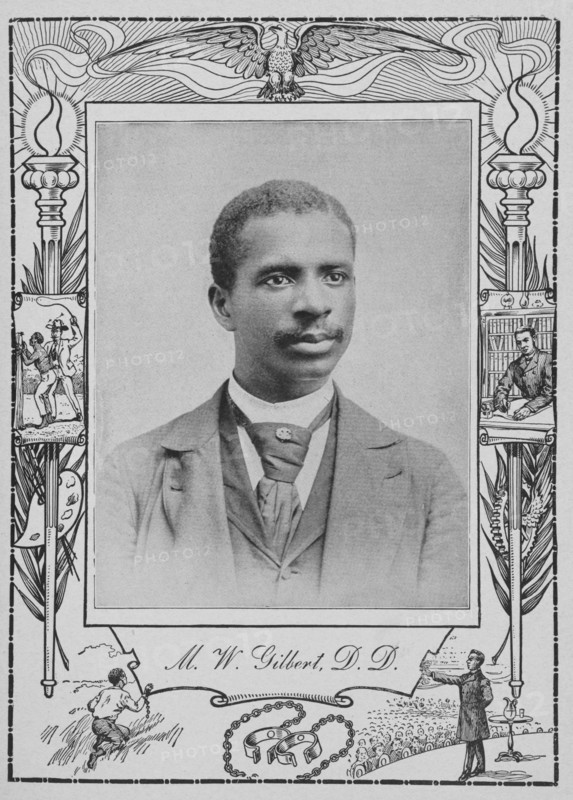 M. W. Gilbert, D. D. [recto], 1902. Creator: Unknown.