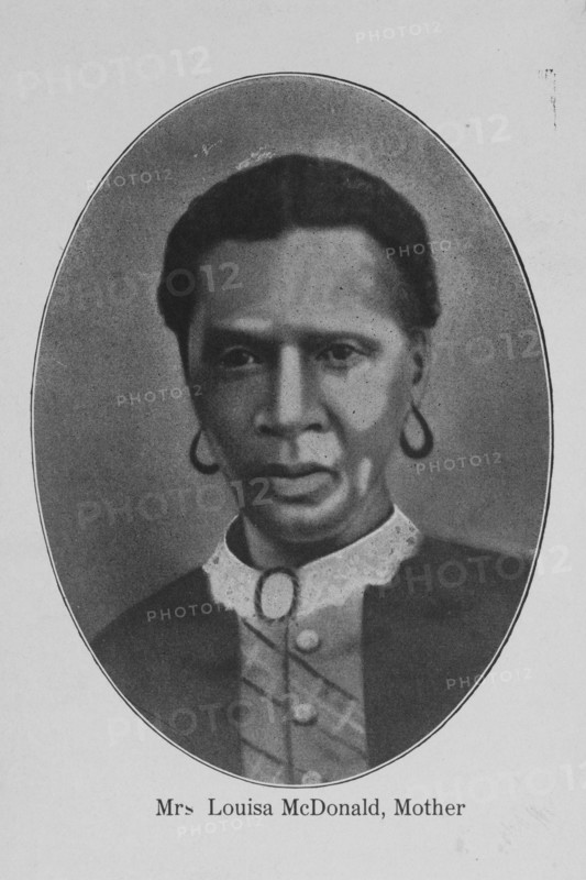 Mrs. Louisa McDonald, mother, 1916. Creator: Unknown.