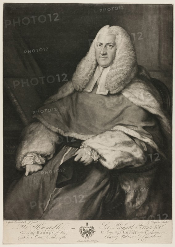 Sir Richard Perryn, n.d. Creator: Gainsborough Dupont.
