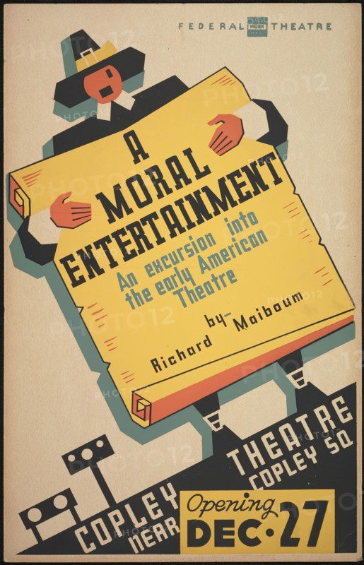 A Moral Entertainment, Boston, 1938. Creator: Unknown.