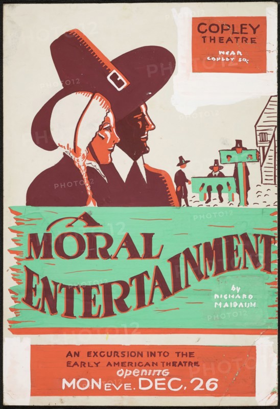 A Moral Entertainment, Boston, 1938. Creator: Unknown.