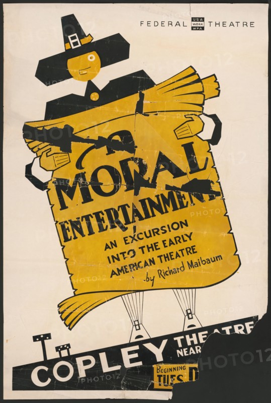 A Moral Entertainment, Boston, 1938. Creator: Unknown.