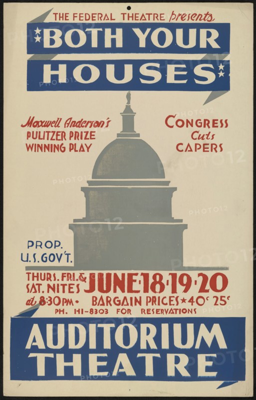 Both Your Houses, Oakland, CA, 1936. Creator: Unknown.