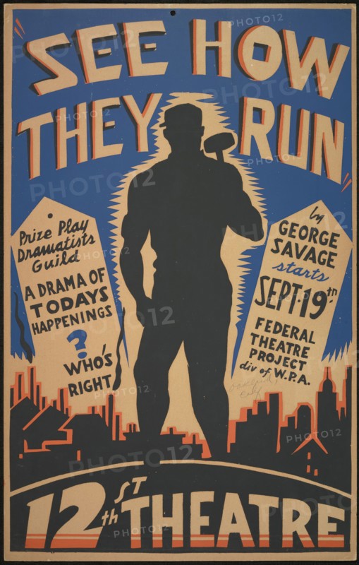 See How They Run, Oakland, CA, 1938. Creator: Unknown.