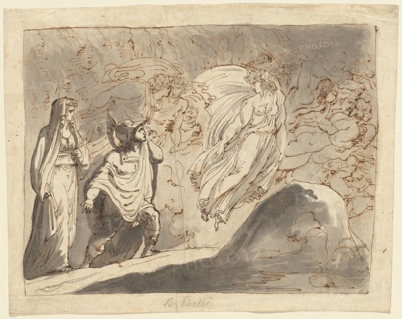 Aeneas in the Underworld, 1780/1820. Creator: Unknown.