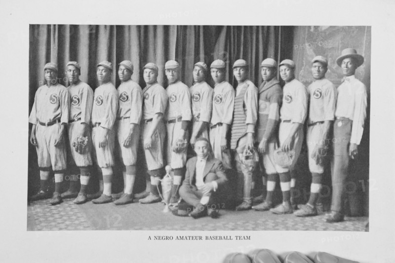 A negro amateur baseball team, 1922. Creator: Unknown.