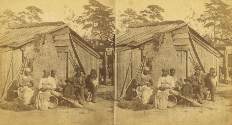 Moss pickers, (1868-1900?). Creator: O. Pierre Havens.