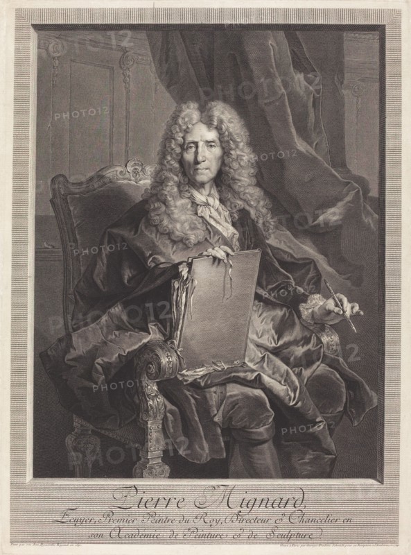 Pierre Mignard, 1744. Creator: Georg Friedrich Schmidt.