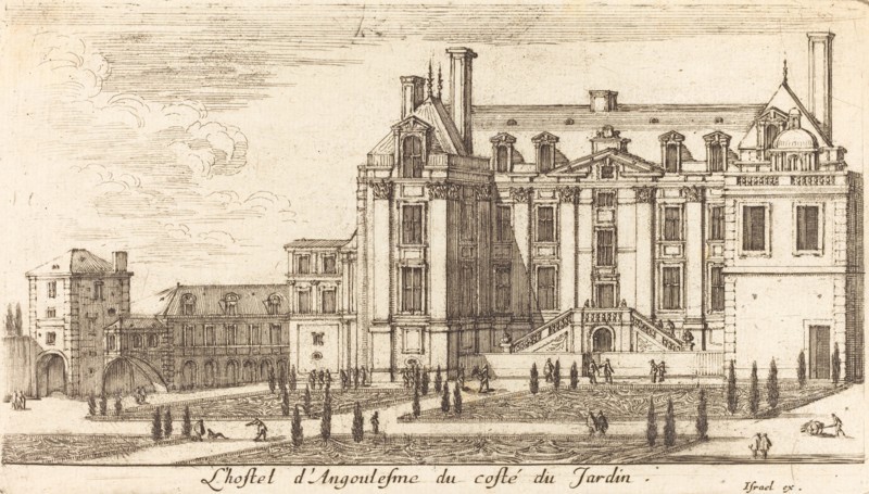 L'hostel d'Angoulesme, 1652. Creator: Israel Silvestre.