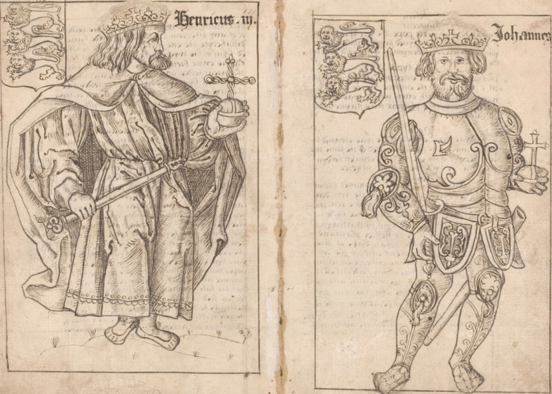 King John [right side], 16th century. Creator: Unknown.