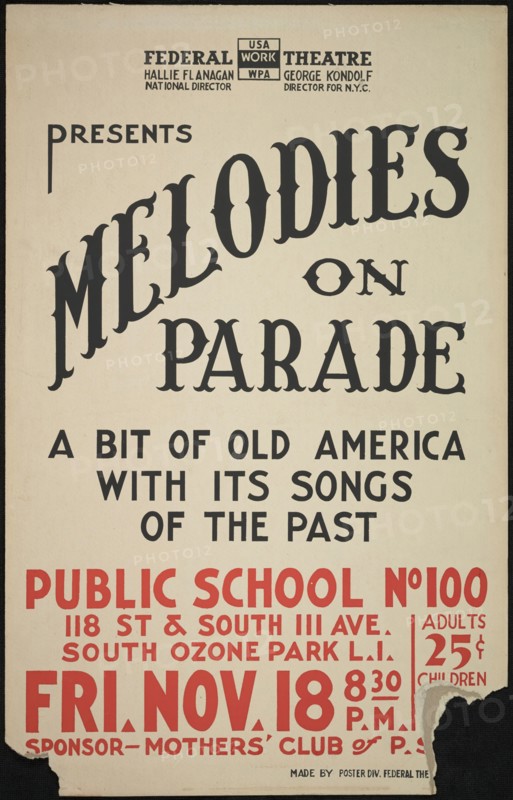 Melodies on Parade, New York, [1930s]. Creator: Unknown.