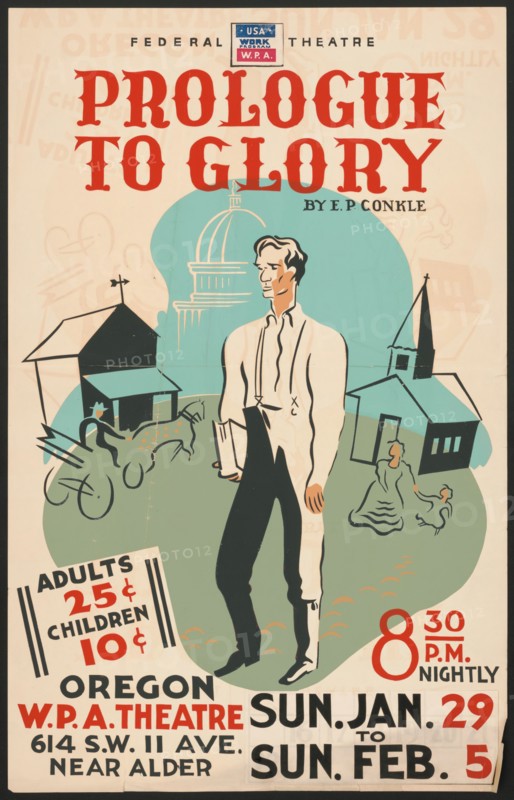 Prologue to Glory, Portland, OR, 1938. Creator: Unknown.