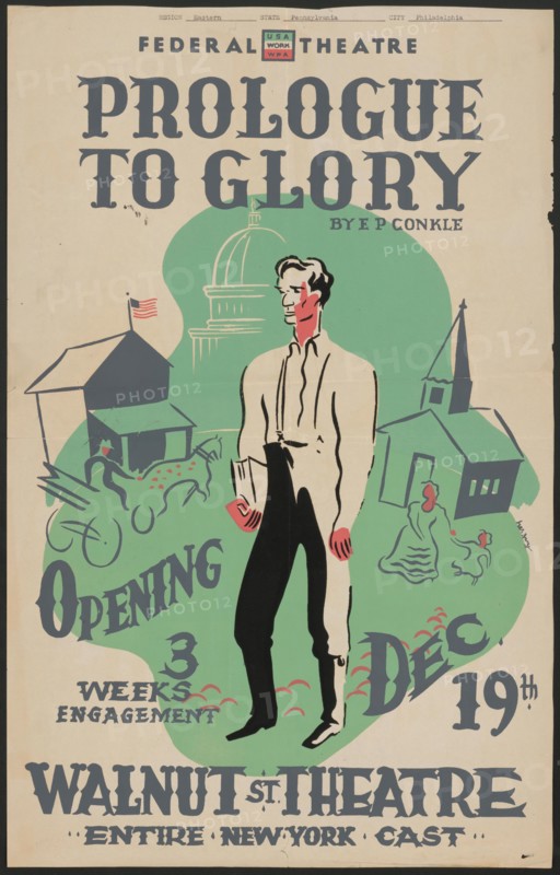 Prologue to Glory, Philadelphia, 1939. Creator: Unknown.