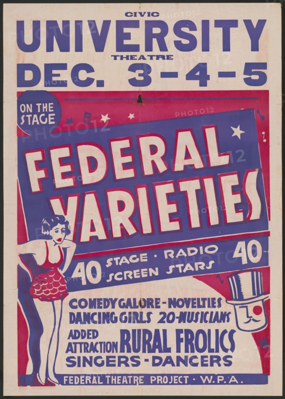 Federal Varieties, Syracuse, NY, 1936. Creator: Unknown.