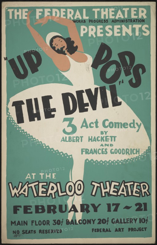Up Pops the Devil, Waterloo, IA, 1937. Creator: Unknown.