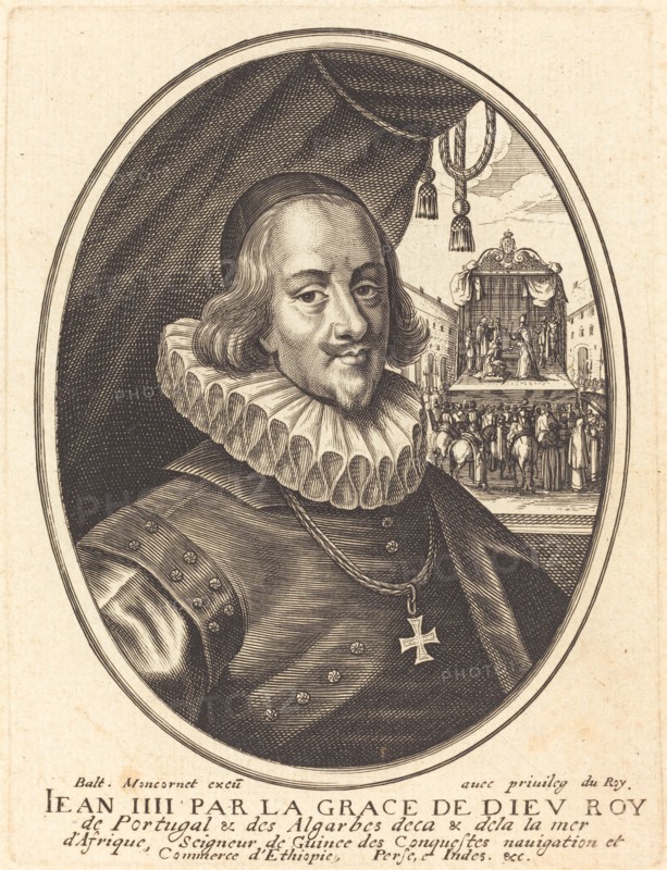 Jean IV, Duke of Bragance. Creator: Balthasar Moncornet.