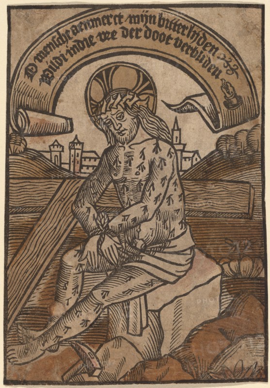 Christ as the Man of Sorrows, c. 1500. Creator: Unknown.