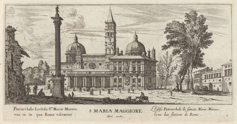 S. Maria Maggiore, 1640-1660. Creator: Israel Silvestre.