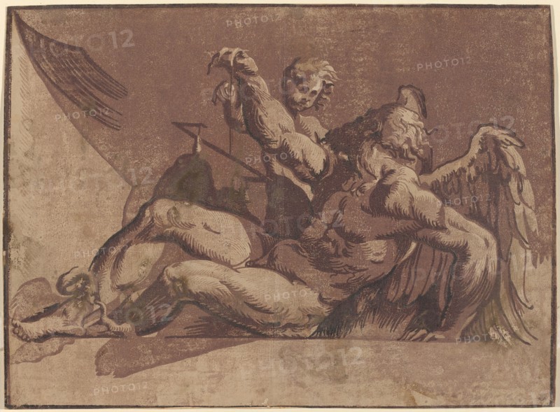 Saturn, 1525/1530. Creator: Giuseppe Nicola Rossigliani.