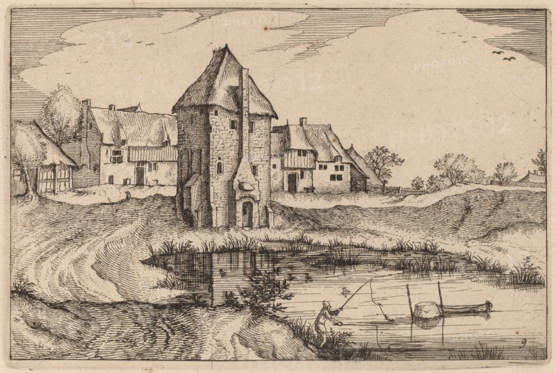 The Pond, published 1612. Creator: Claes Jansz Visscher.
