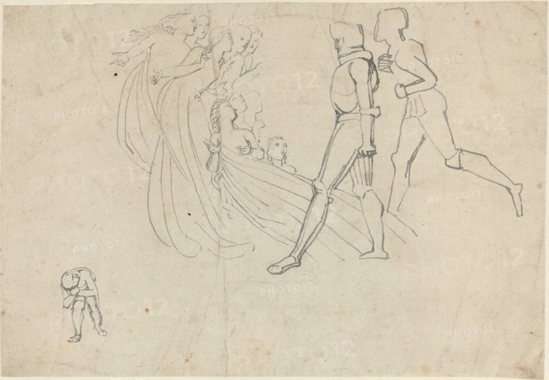 Study for Pilgrim's Progress (?). Creator: John Flaxman.