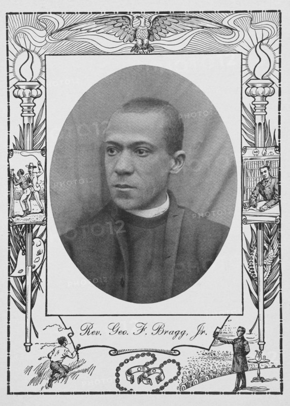 Rev. Geo. F. Bragg, Jr. [recto], 1902. Creator: Unknown.