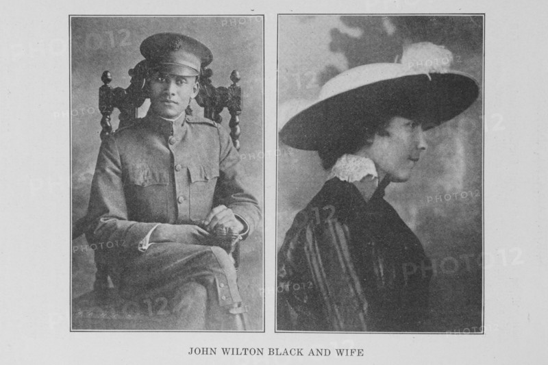 John Wilton Black and wife, 1917-1923. Creator: Unknown.