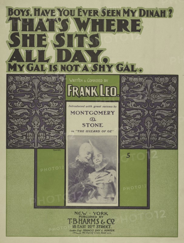 'That's where she sits all day', 1900. Creator: Starmer.