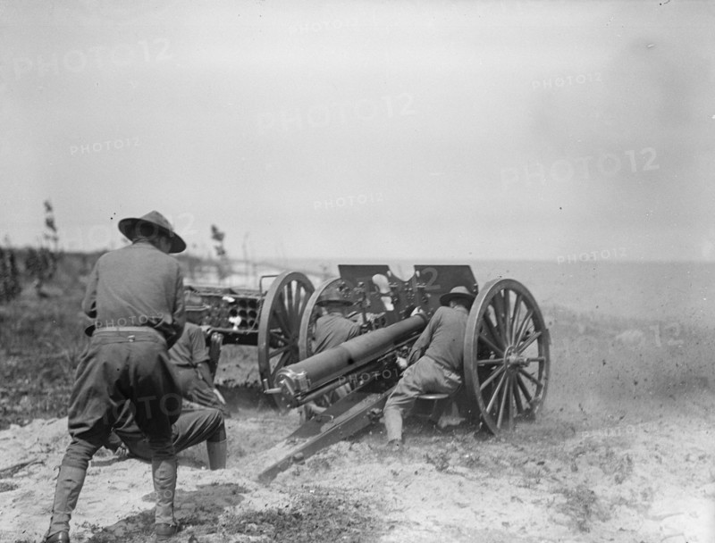 Military Training, 1917 or 1918. Creator: Harris & Ewing.