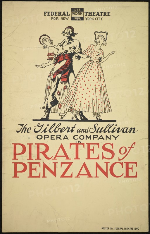 Pirates of Penzance, New York, [1930s]. Creator: Unknown.